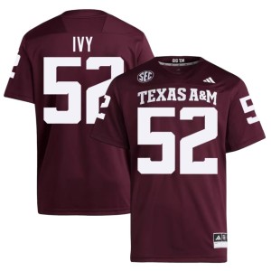 Texas Blake Ivy Official Maroon College Football Mens #52 Jersey 258201-941