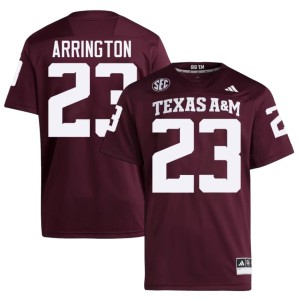 Texas #23 Brandon Arrington Maroon College Football Men's Replica Jerseys 461369-738
