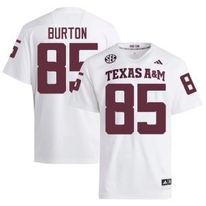 Texas A&M Chase Burton College Football #85 White 2026-27 Men's Jerseys 474386-980