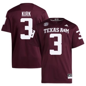 A&M Men Maroon NCAA #3 Christian Kirk College Football Jerseys 821268-848
