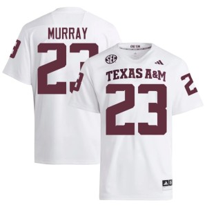 Texas A&M Aggies White 2026 DD Murray #23 College Football Men's Jerseys 565248-681