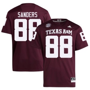 Texas A&M DJ Sanders Replica Maroon College Football #88 Men Jerseys 201823-659