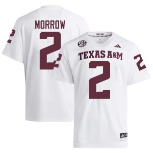 Texas A&M Aggies High School #2 White Men's College Football Jamarion Morrow Jerseys 440251-276