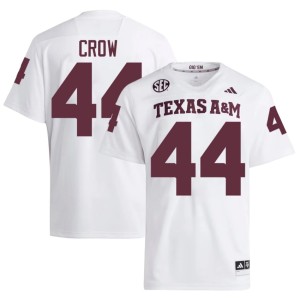 Texas A&M Aggies 2026-27 College Football Men John David Crow White #44 Jersey 860649-701