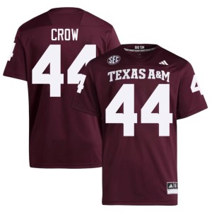 Texas A&M University Men #44 College Football University John David Crow Maroon Jersey 469086-570