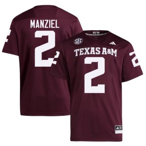 A&M #2 Maroon College Football 2026 Mens Johnny Manziel Jersey 366069-844