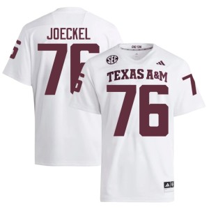 Aggies Game Men's White College Football Luke Joeckel #76 Jerseys 606606-494