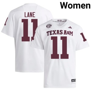 Texas Women's Jorvorskie Lane White #11 College Football Alumni Jerseys 887737-219