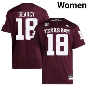Texas College Football T.J. Searcy Womens Game Maroon #18 Jerseys 849695-908