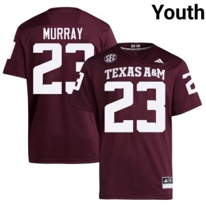 Texas A&M University Alumni Maroon #23 College Football Youth DeDe Murray Jerseys 868386-924