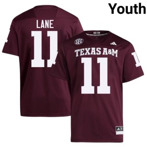 Aggies Maroon Youth Jorvorskie Lane 2026 #11 College Football Jerseys 611081-721