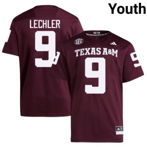 Texas A&M University College Football Maroon Limited Shane Lechler Youth #9 Jersey 878912-567